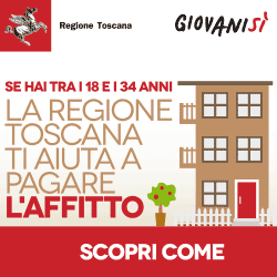 Giovani SI' - contributi per l'affitto ai giovani toscani